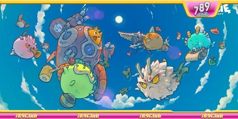 Axie Infinity 789Club giúp bạn tham gia vào thế giới ảo và kiếm tiền thật