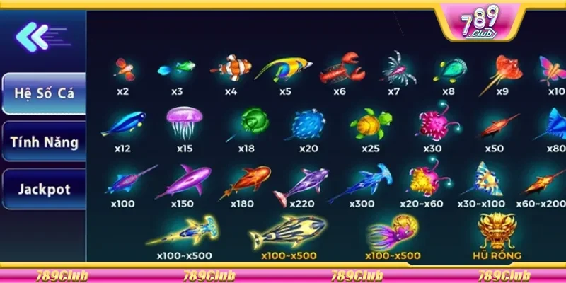 Chơi bắn cá 789Club thư giãn mà còn được nhận thưởng