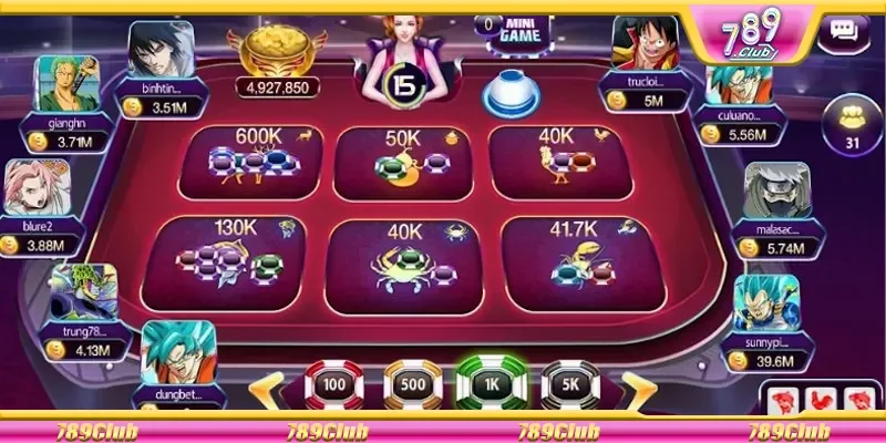 Bầu cua 789Club trò chơi dân gian được yêu thích