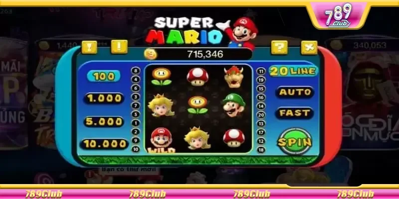 Những điều thú vị về trò chơi Super Mario 789Club