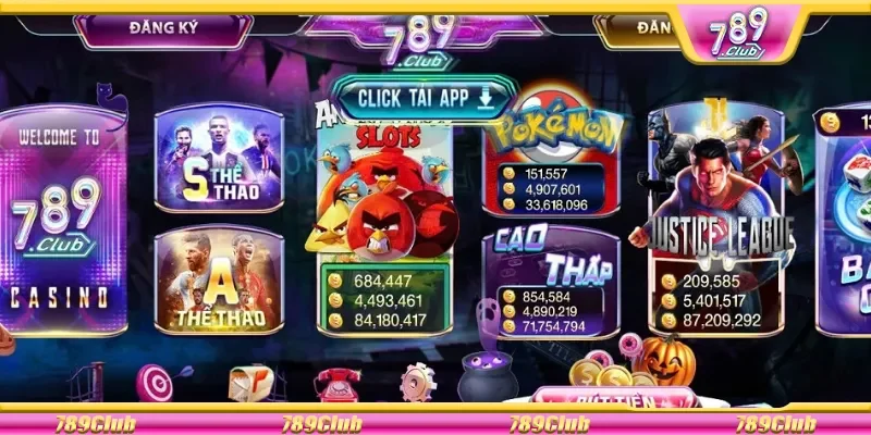 Điểm hấp dẫn trong nổ hũ Justice league 789club