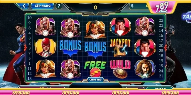 Chiến Thuật Chiến Thắng Khi Chơi Nổ Hũ Justice League